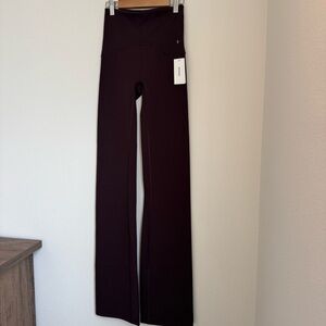 SPANX Truffle Brown Yoga Flare Pants